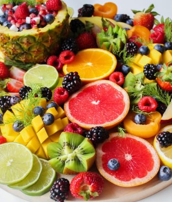 Schaal met fruit