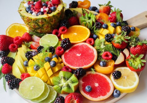 Schaal met fruit