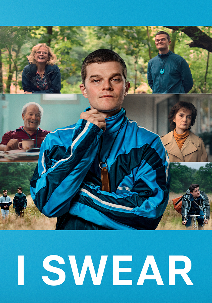 I swear filmposter - Hoofdrol Filmfestival Hersenstichting
